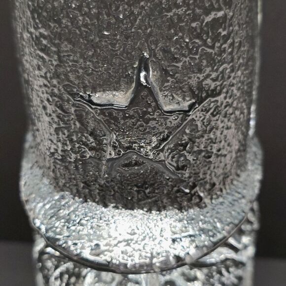 Blenko British Policeman Bobby Textured Clear Art Glass Bookend Vintage 60s MCM - Picture 3 of 9